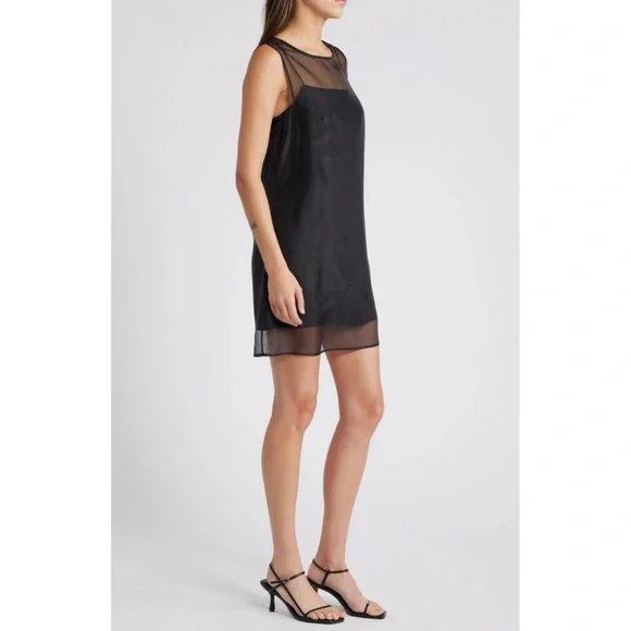 NEW Reformation Vina Dress Black 0